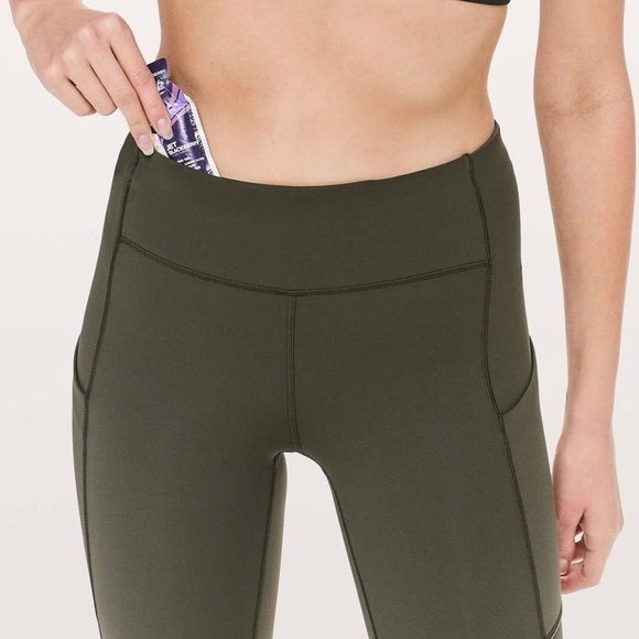 Lululemon Speed Up Tight (Luxtreme, 28" Inseam), Dark‎ Olive - Picture 10 of 11